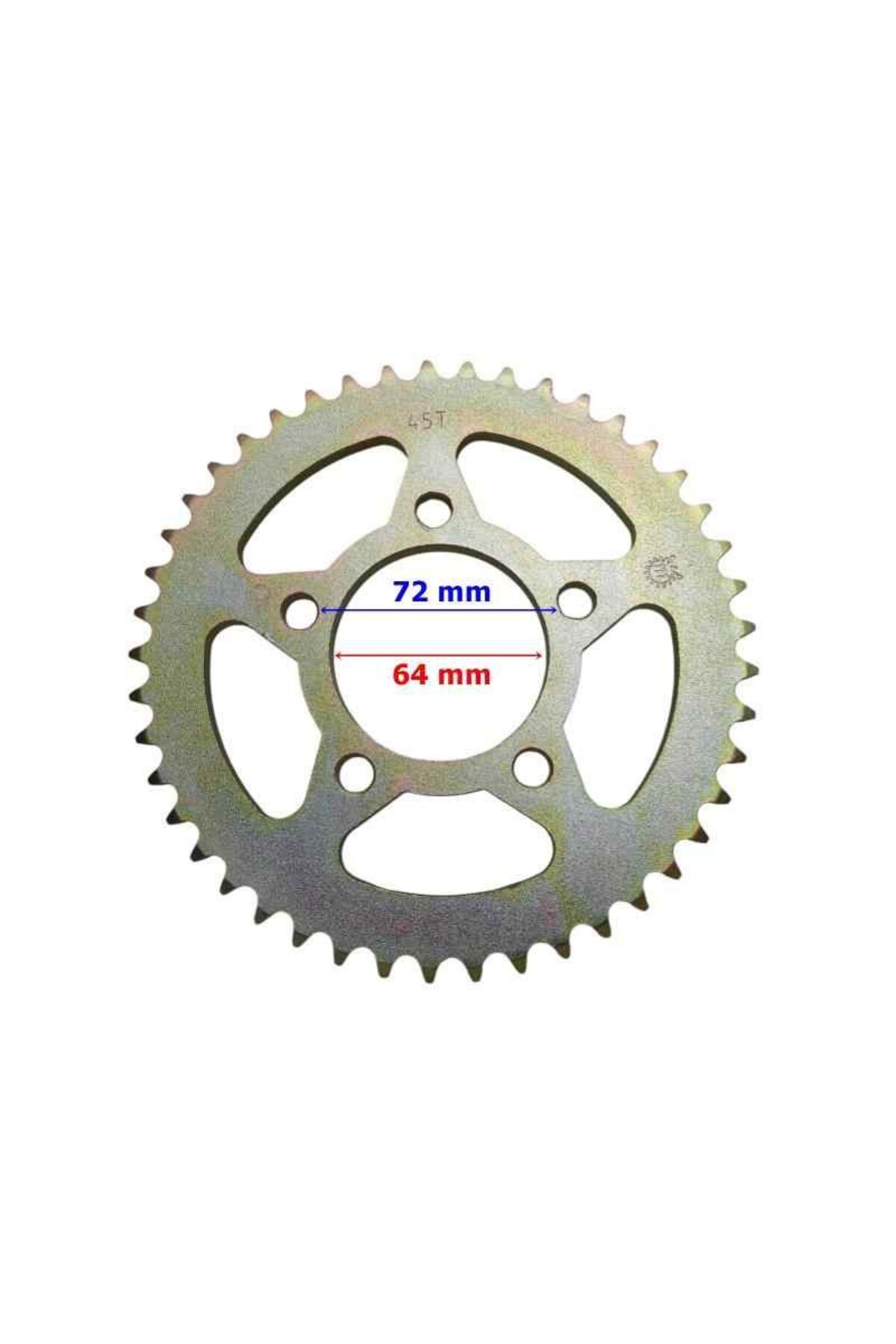 SEVGENT Mondial Mh Drift 125 L Arka Dişli 428-45T İç 64 Mm 5
