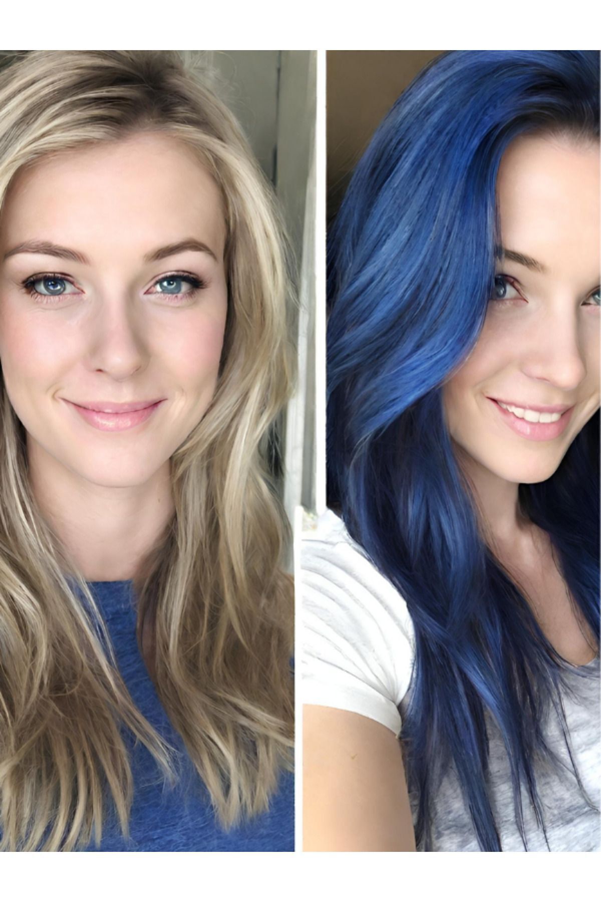 Amonyaksız Mavi Renkli Saç Boyası 250 ml Kokusuz Su Bazlı Blue Hair Dye — آبی 22222 — تصویر 6 از 8