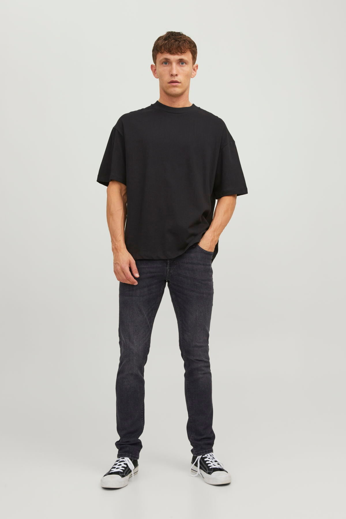 Jack & Jones 12243595 Jjıglenn Jjorıgınal Sq 270 Noos Ss Erkek Jean Pantolon görsel 8