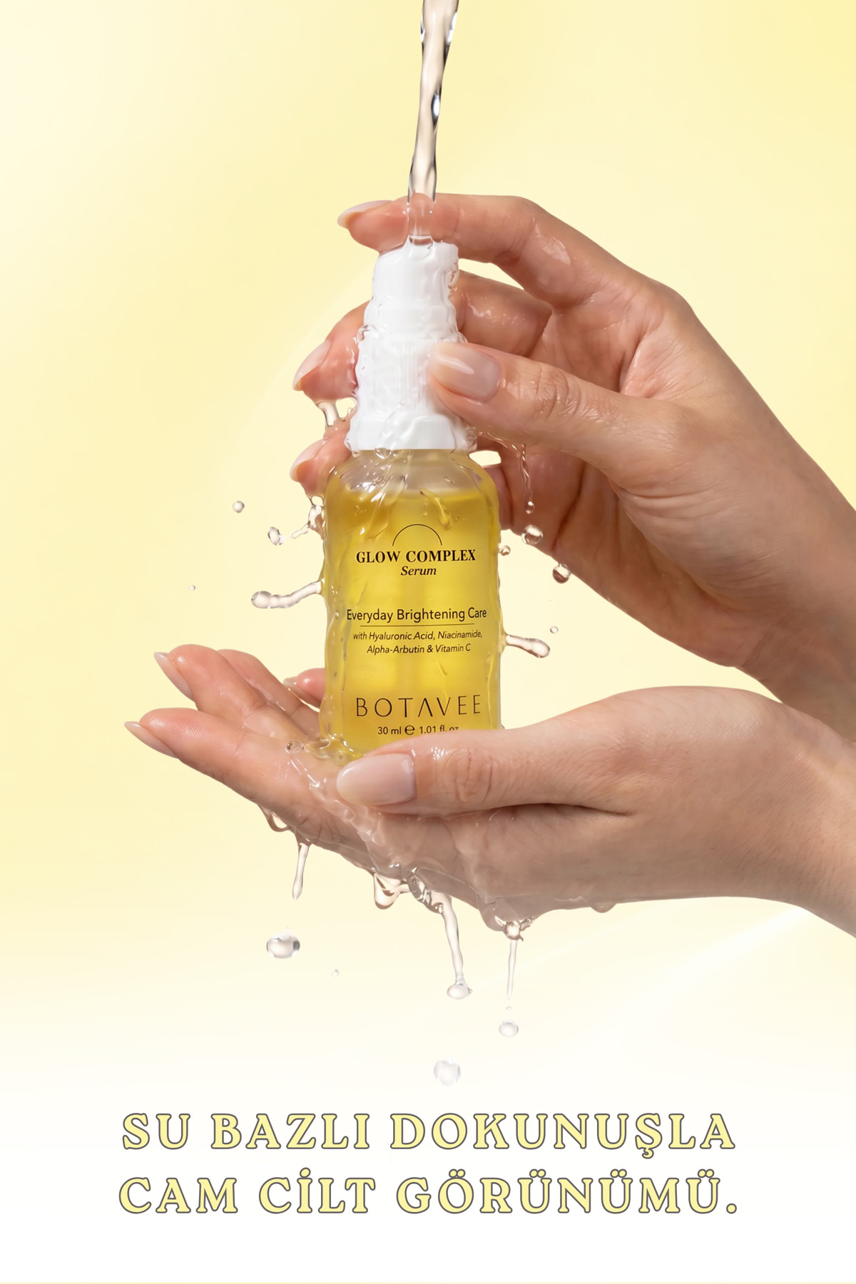 Aydınlatıcı Yüz Serumu - Alpha Arbutin, Niacinamide, C vitamini | Leke Karşıtı Bakım ve Ton Eşitleyici Serum - 30 ml — BOT-GCS-30 — تصویر 6 از 8