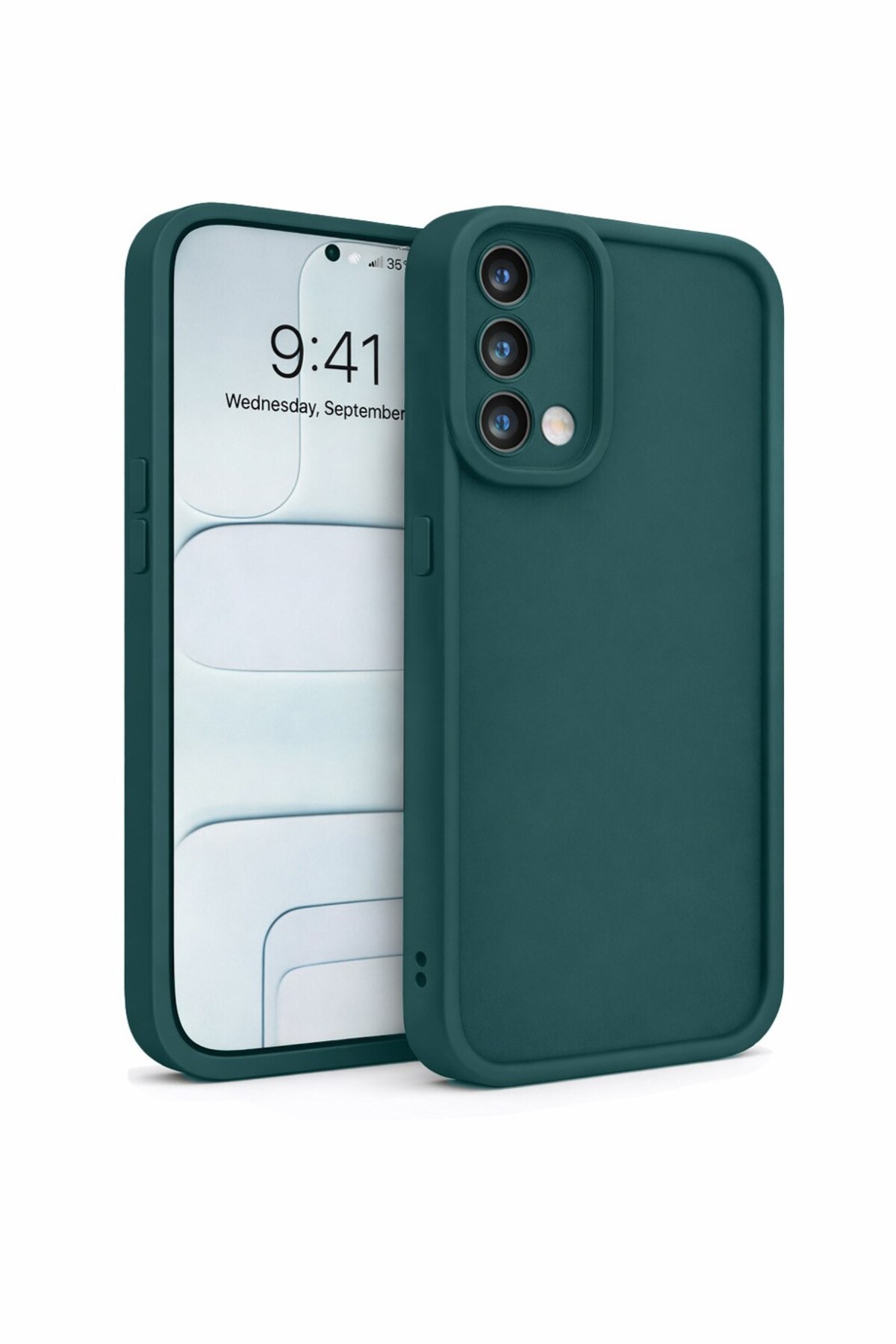 OPPO A74 4G Compatible Camera Protruding Matte Silicone Phone Case