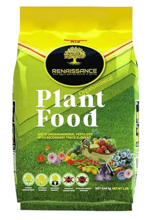 Renaissance Organik Bitki Besini 5,44 kg – Açık ve Kapalı Alan Bahçeleri İçin...