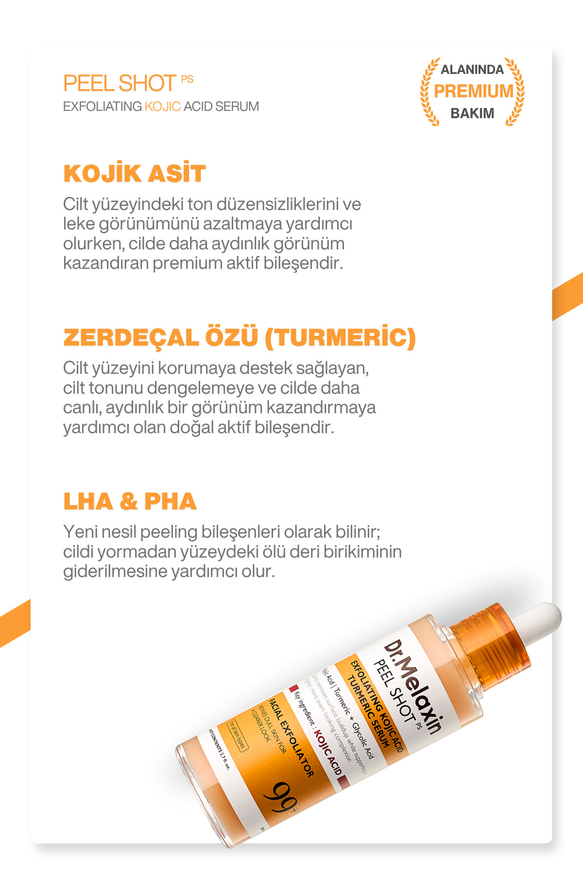 Kojik Asit İçerikli – Arındırıcı Aydınlatıcı Bakım Serumu 80 ml — 8809886482946 — تصویر 6 از 7