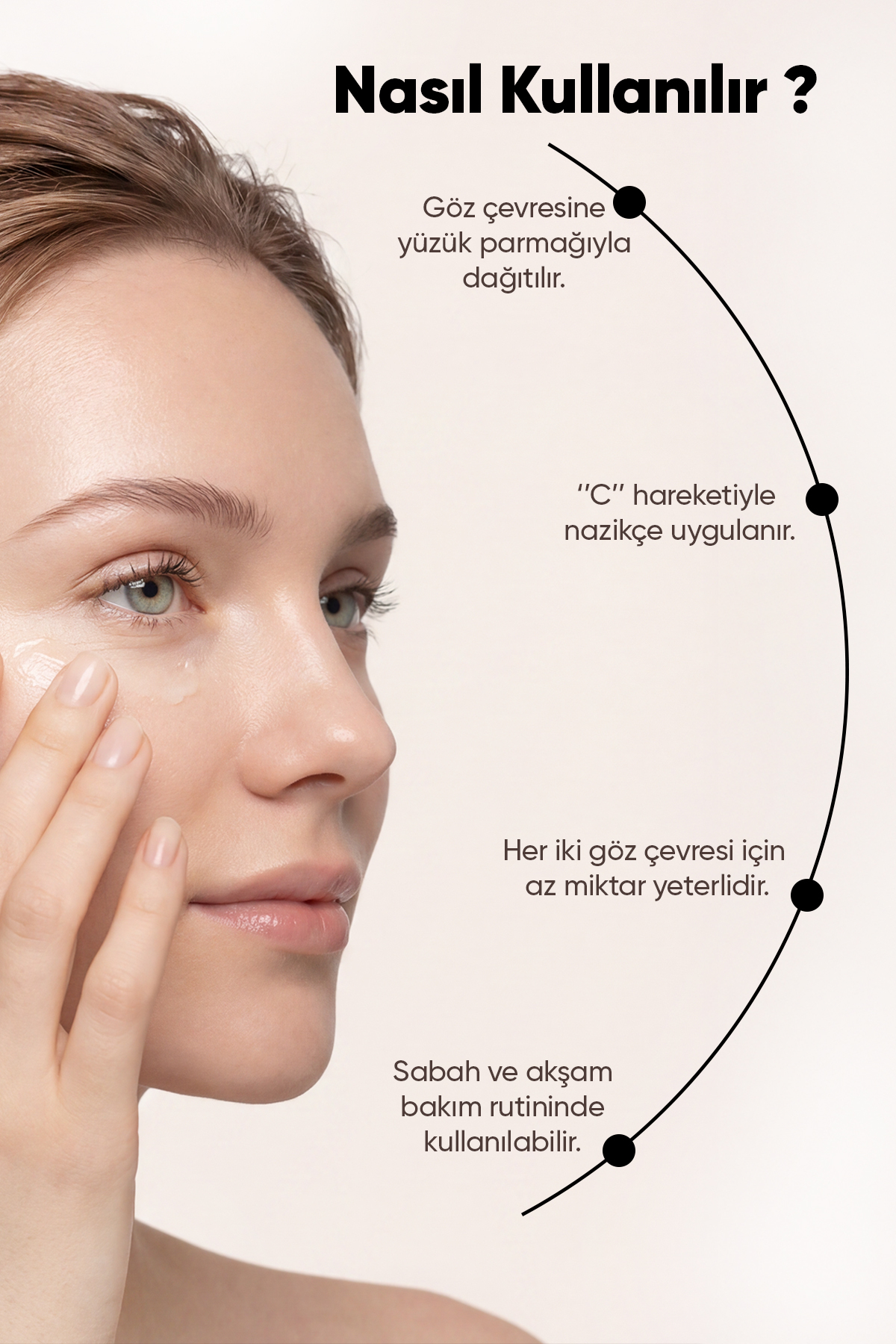 کرم دور چشم ارگانیک 30 میلی لیتر مرطوب کننده روشن کننده ضد چروک