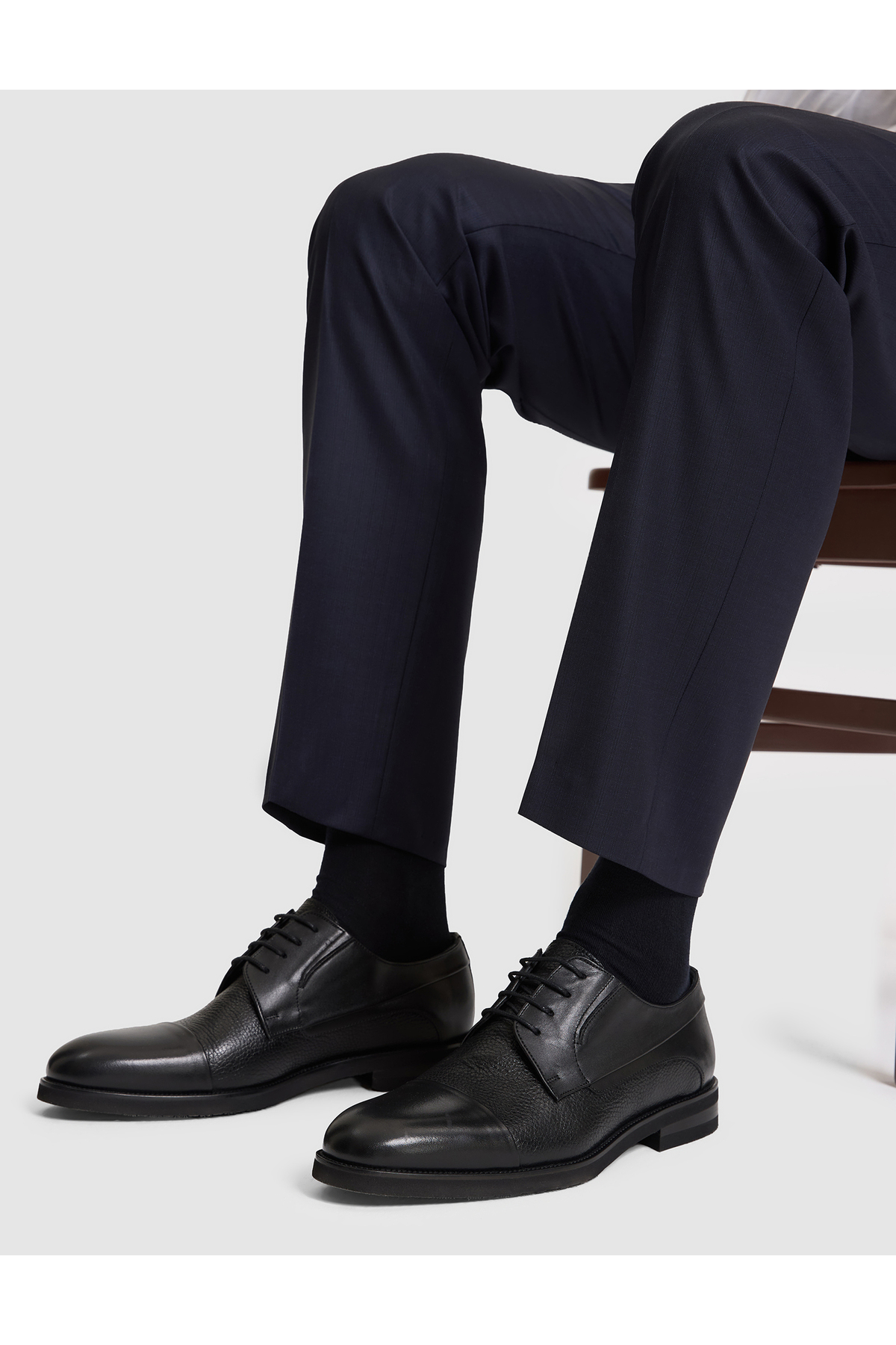 کفش کلاسیک مشکی 50325537-VR046 پیر کاردین کفش کلاسیک Pierre Cardin