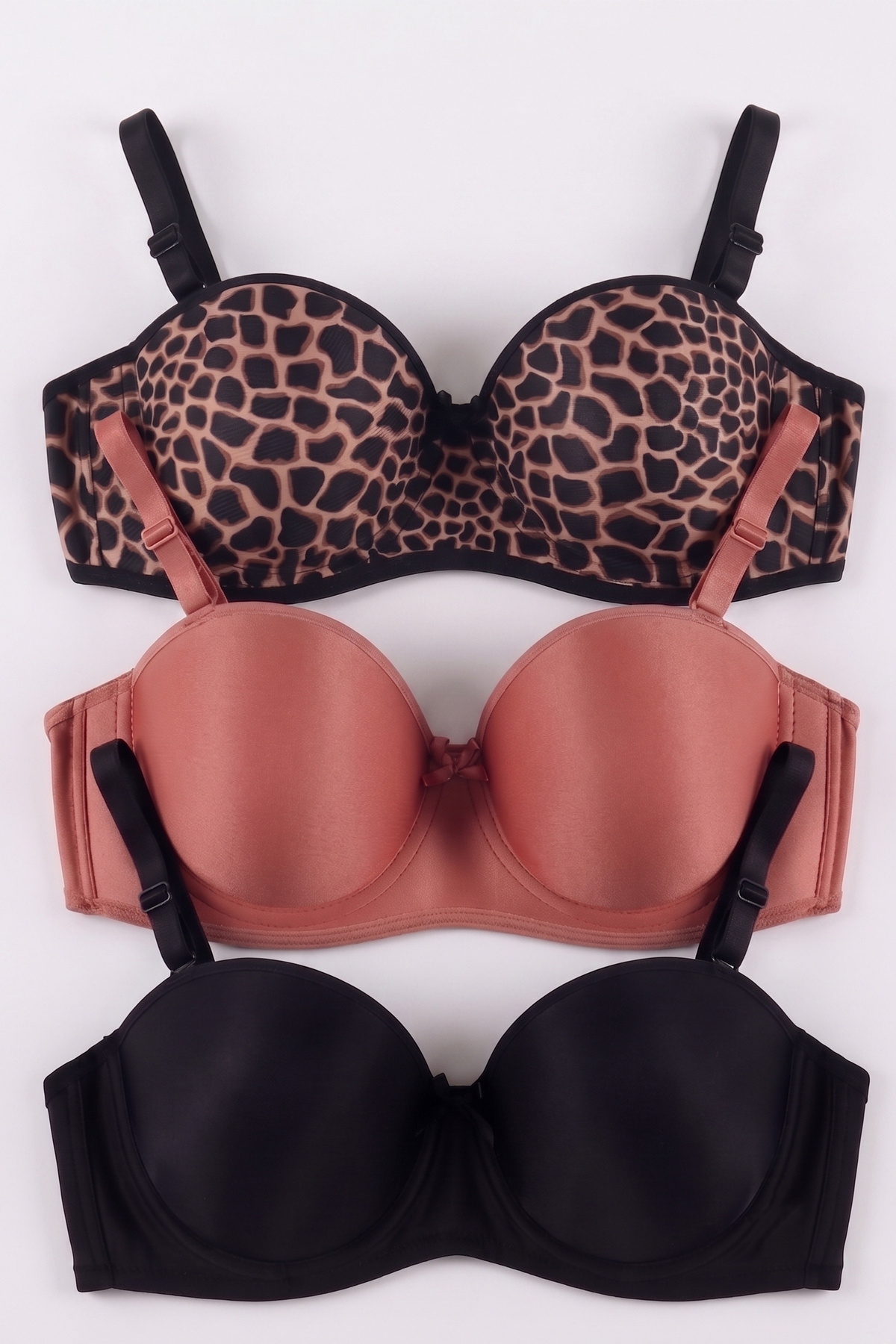 Women's Lotus Unfilled Stranded Bra Set of 3