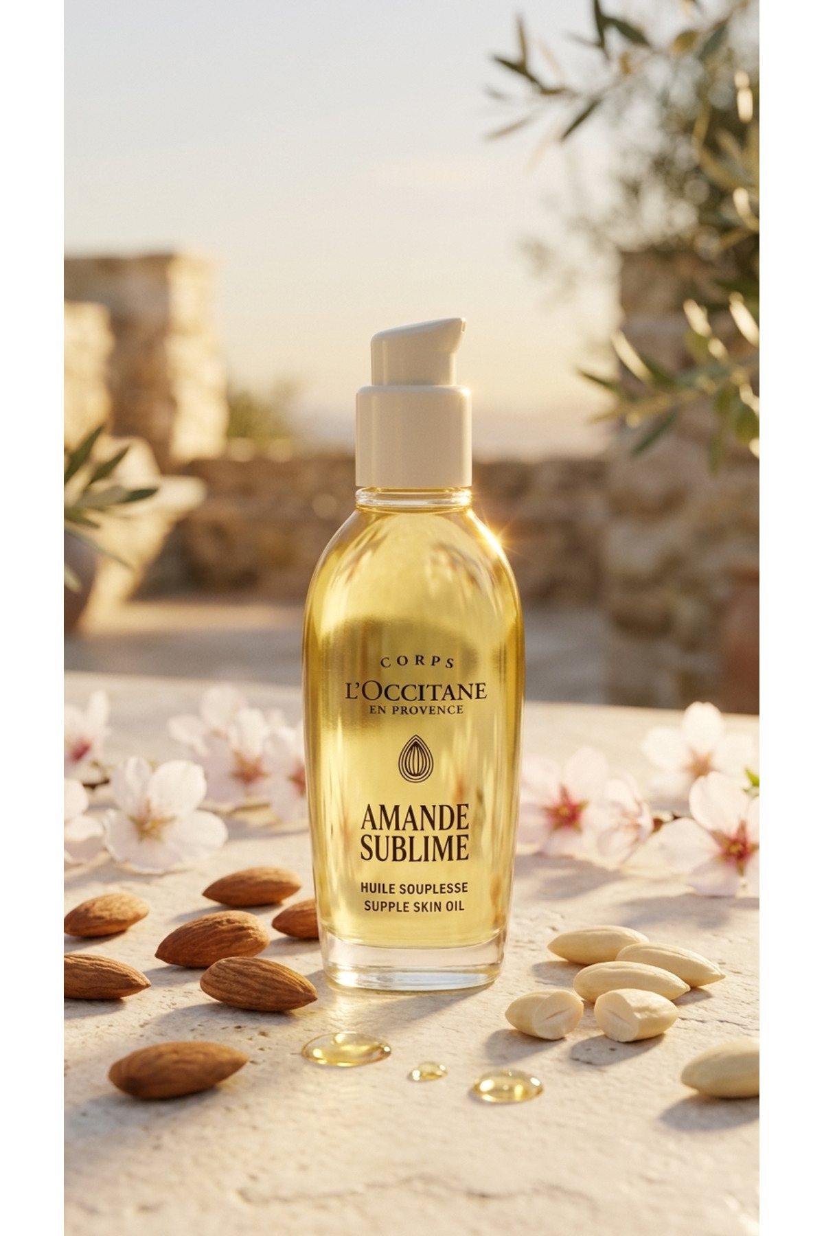 Badem Vücut Bakım Yağı, %50 Tatlı Badem Yağı İçeren Besleyici ve Nemlendirici, Omega 6 ve 9, 40 ml — 29HC040A26 — تصویر 5 از 6