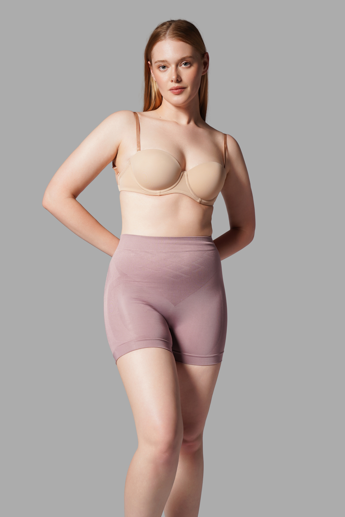 FİT WOMEN Push Up Seamless Dikişsiz Popo Şekillendirici Kısa Paçalı Korse 2064 görsel 7