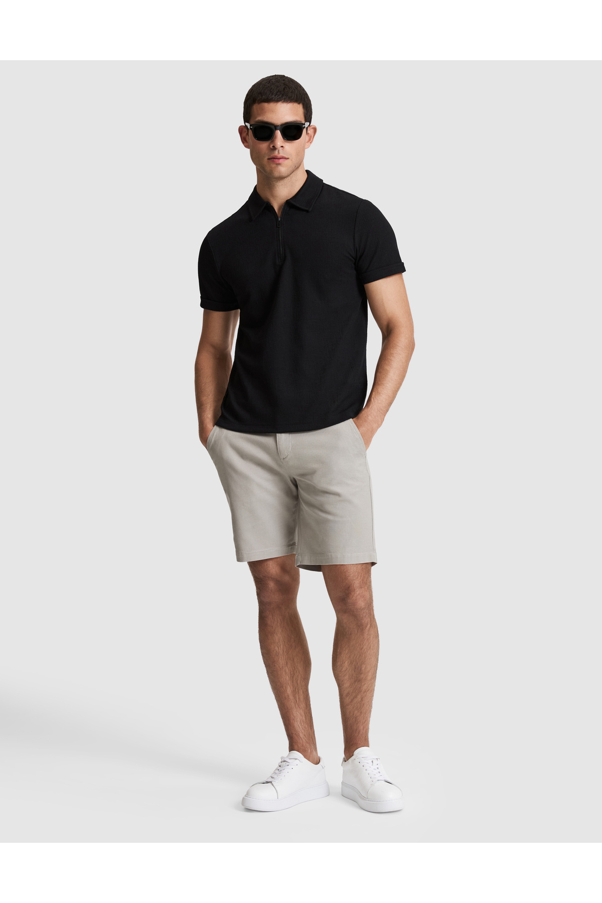 Pierre Cardin Taş Slim Fit Dokuma Şort 50308112-VR049