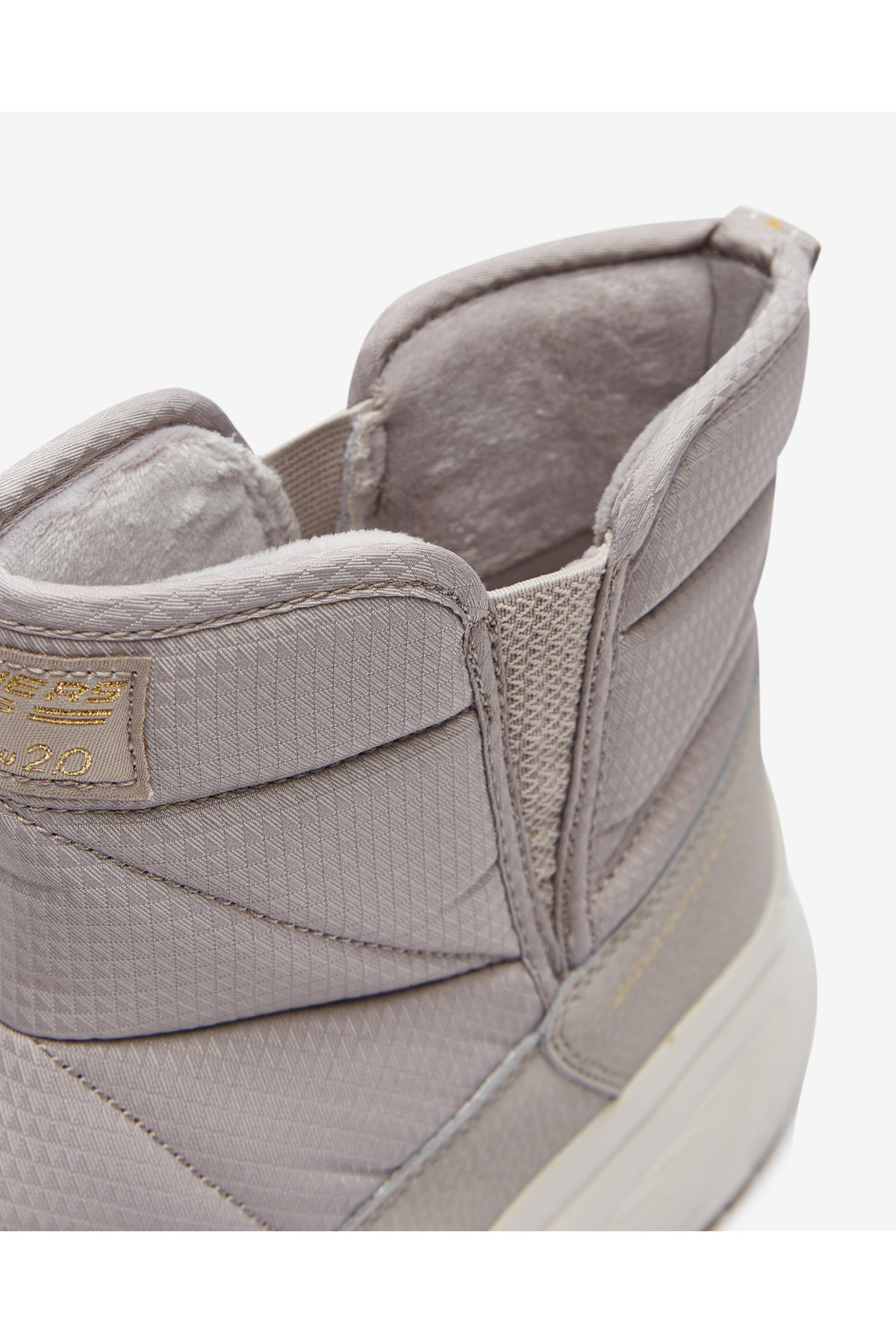 SKECHERS BOBS SPARROW 2.0 - CLUB SNOW Kadın Bej Kar Botu 117059 TPE görsel 8