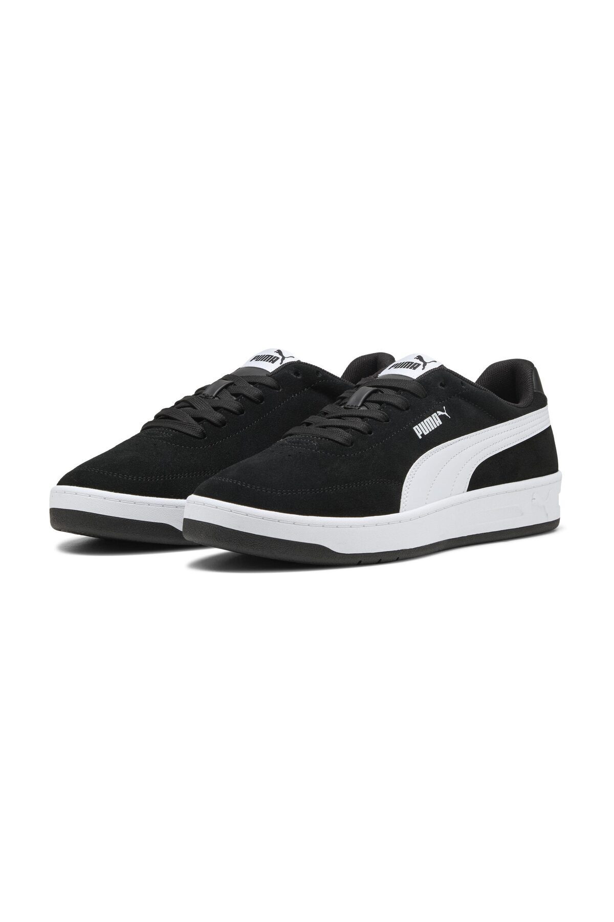 Puma Court Classic Clean, PUMA Siyah-PUM görsel 6