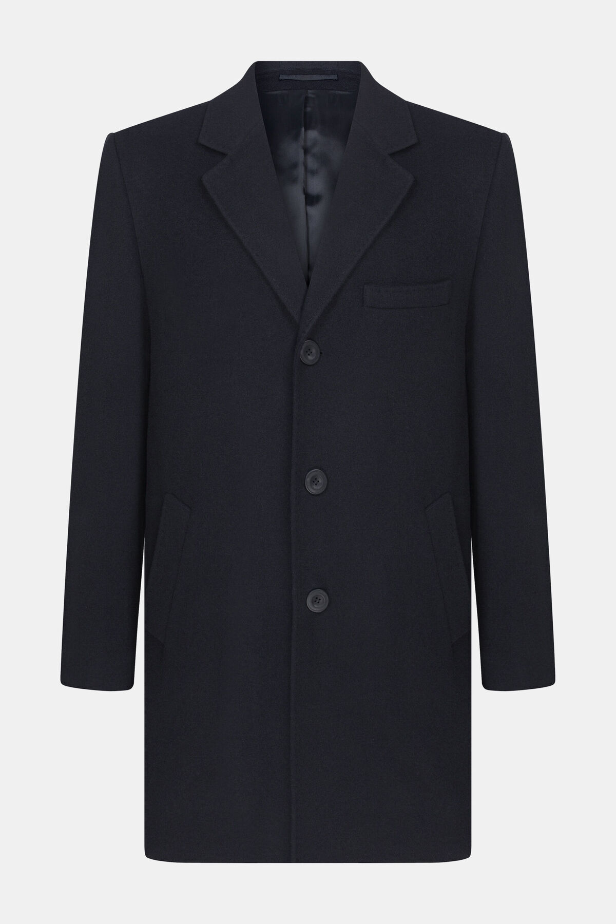 W Collection Lacivert Palto görsel 5