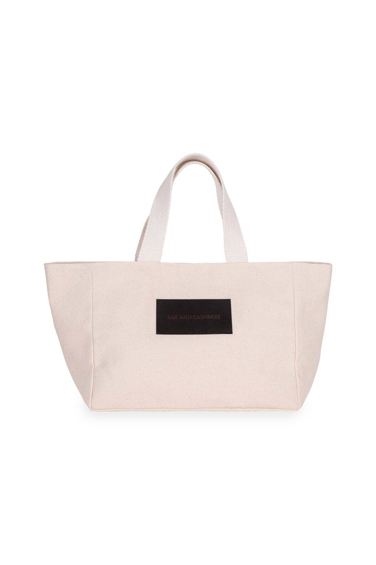 Silk and Cashmere Mini Bez Çanta görsel 2