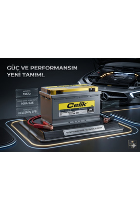 Çelik Akü 105 AMPER 12V