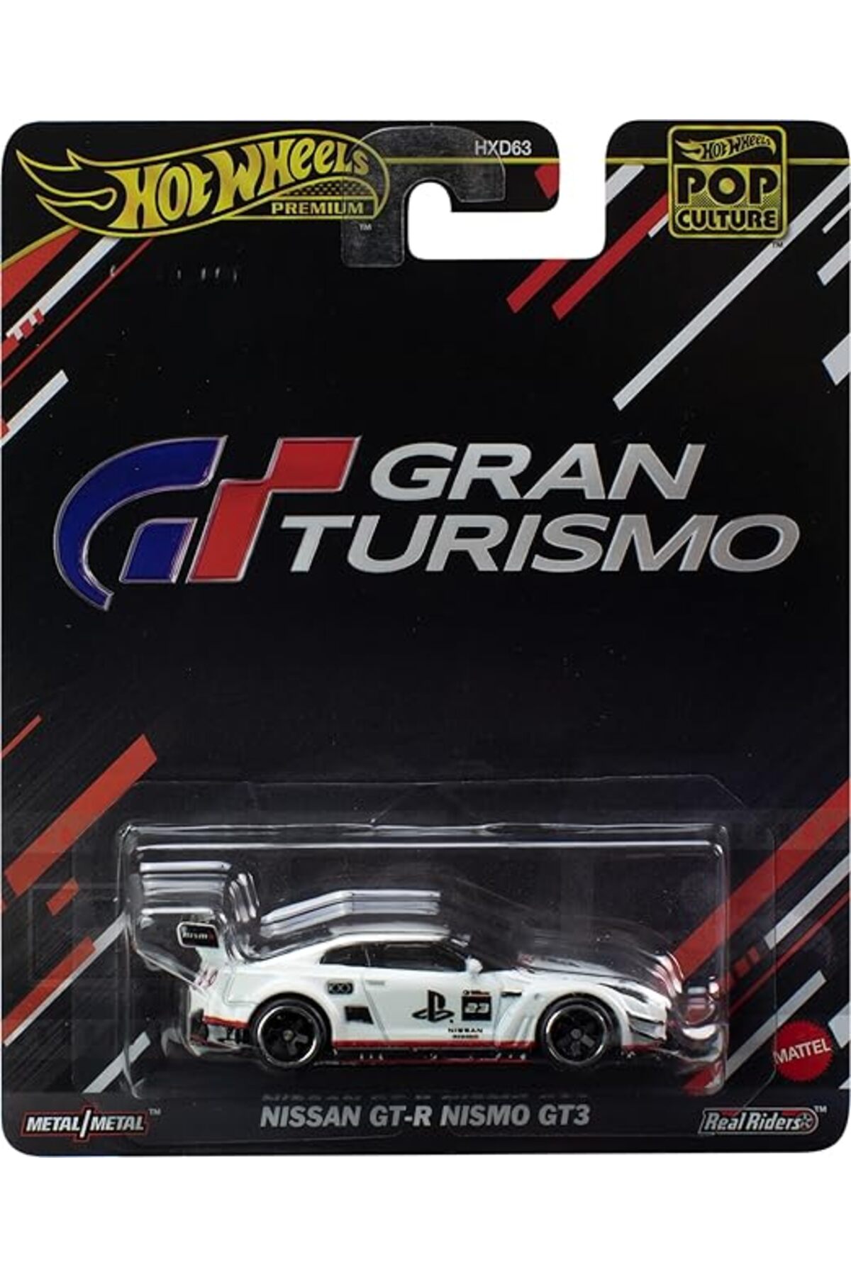 HOT WHEELS 1/64 Pop Culture - Gran Turismo - Nissan GT-R Nismo GT3