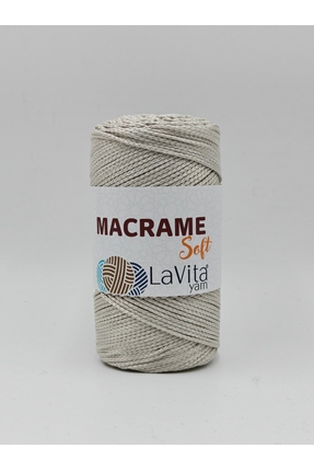 LaVita Yarn LaVita Macrame Soft El Örgü İpi %100 Polyester 200gr (1048 KOYU K...