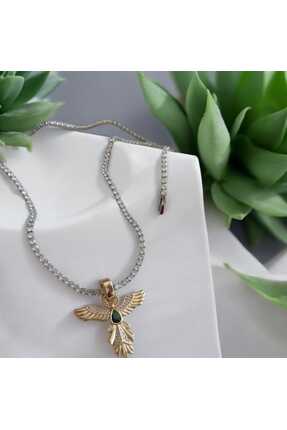 AYL ACCESSORİZE ANKA SİLVER KOLYE