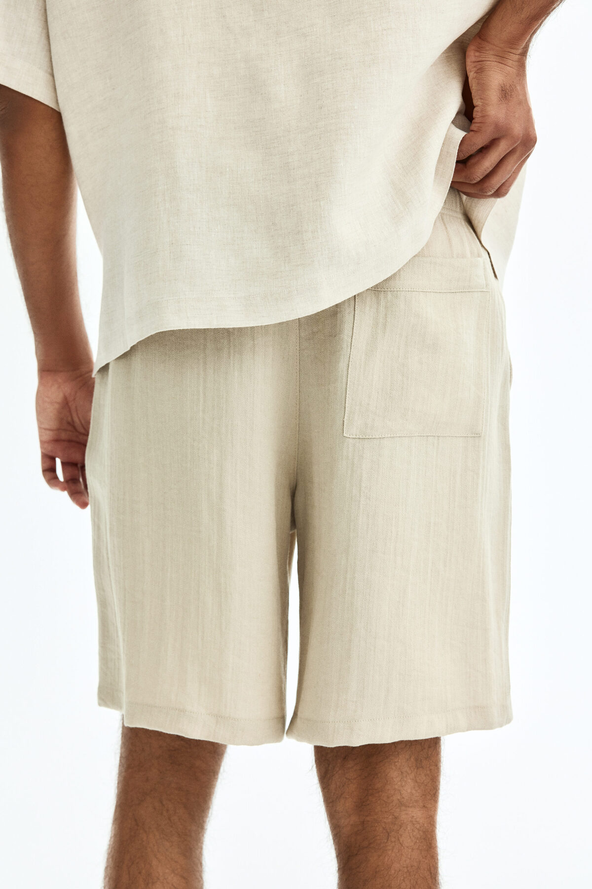 H&M Şort Loose Fit görsel 6