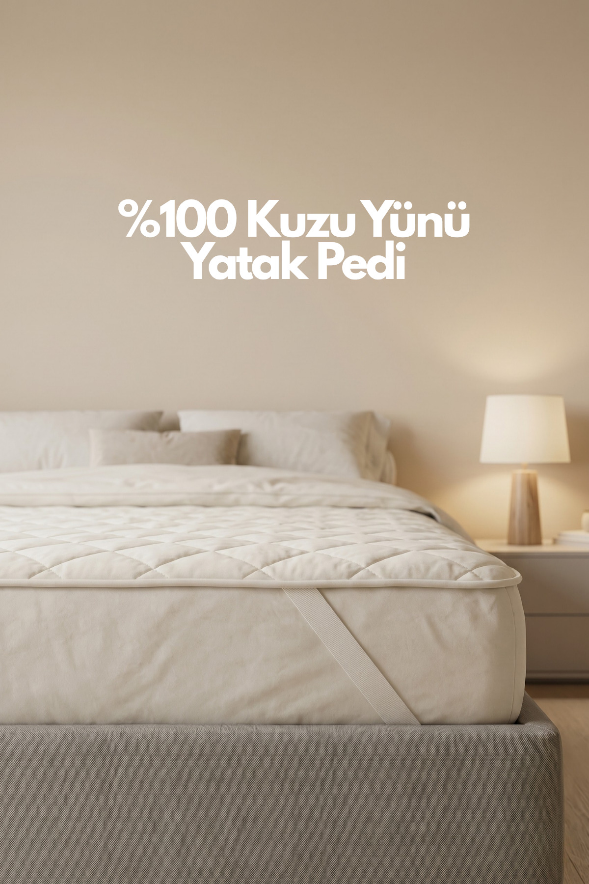 100% Natural Merino Wool Mattress Pad - Premium Natural Wool Mattress Protector