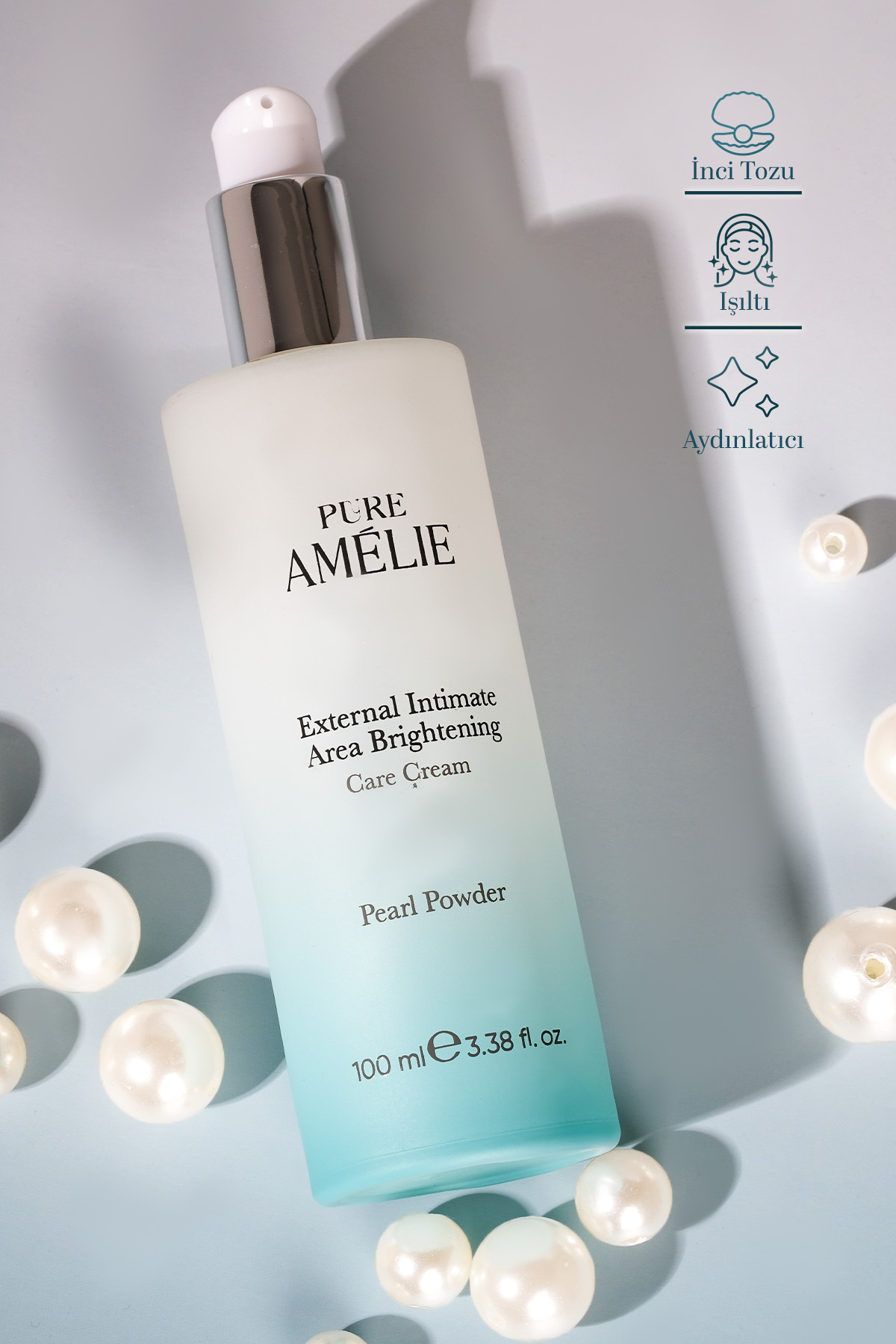 Pure Amélie Dış Genital Bölge Aydınlatıcı Bakım Kremi — PADGBK1 — تصویر 5 از 7