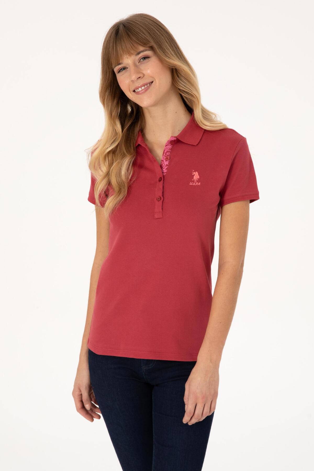 پولوشرت زنانه یقه پلو | یو اس پولو U.S. Polo Assn. 8814 TR - تصویر 3