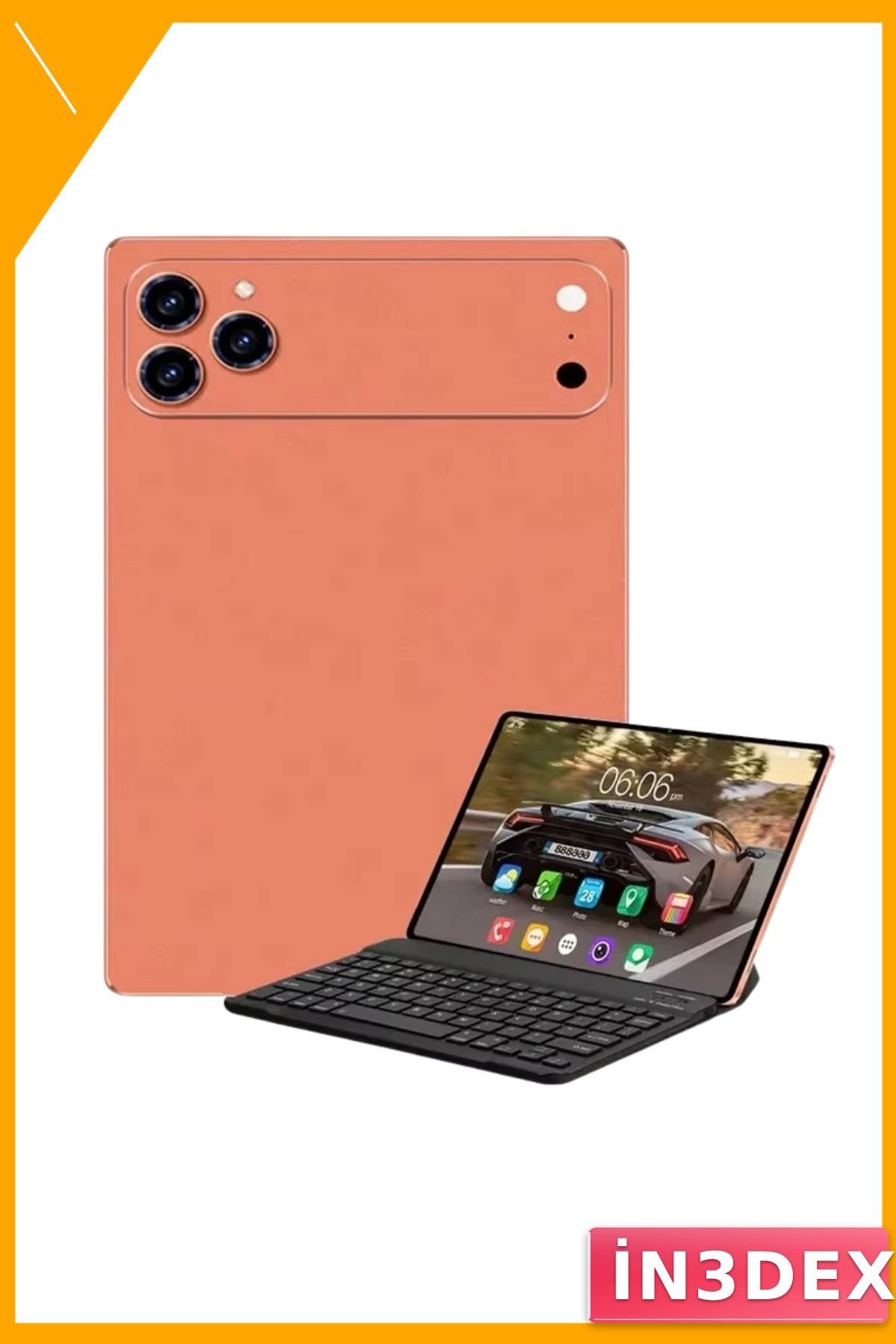 Android Tablet Seti Klavyeli Kalemli Kılıflı 10.1 inç