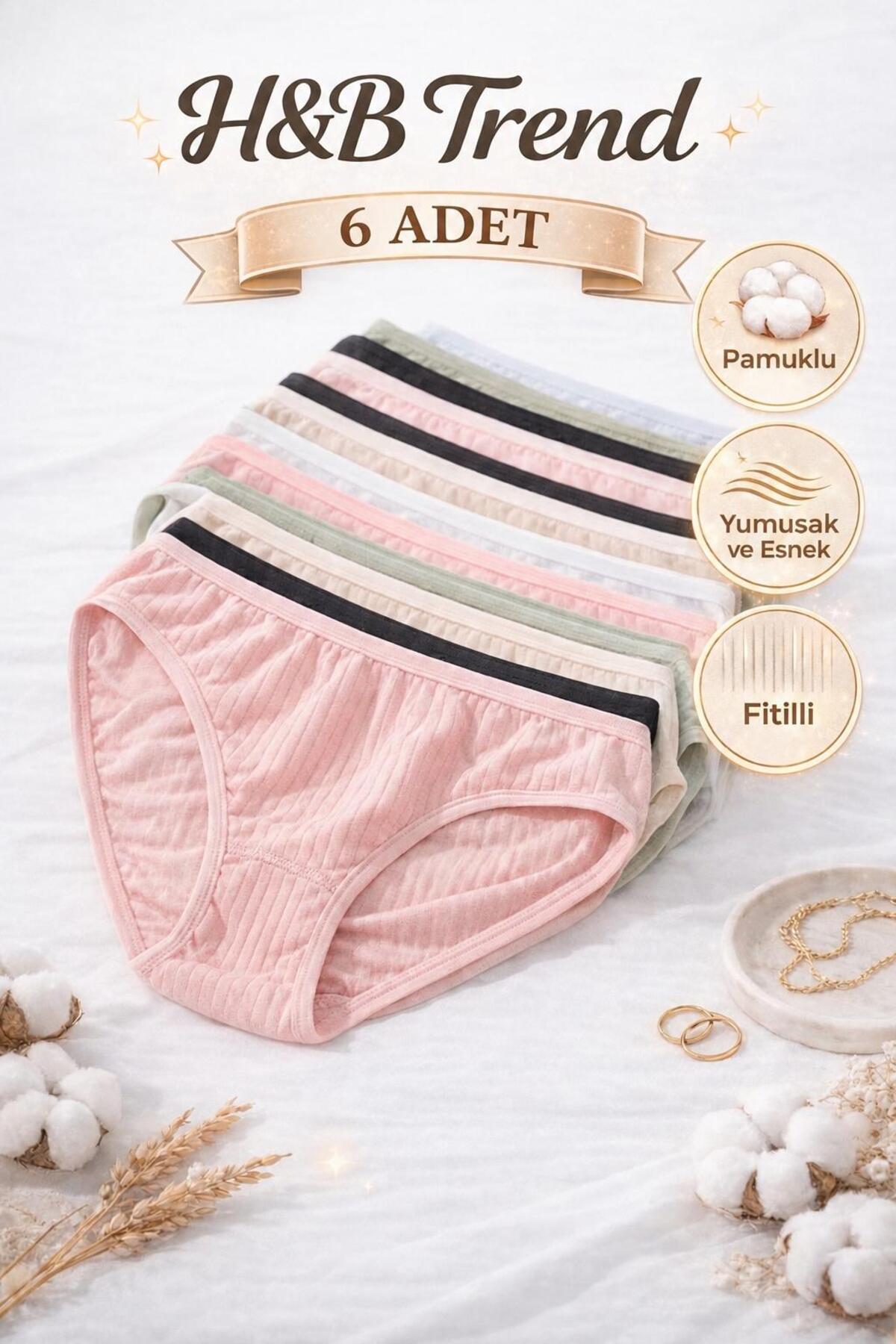 HB TREND 6 Li Soft Cotton Mat Soft Color Terry Panties