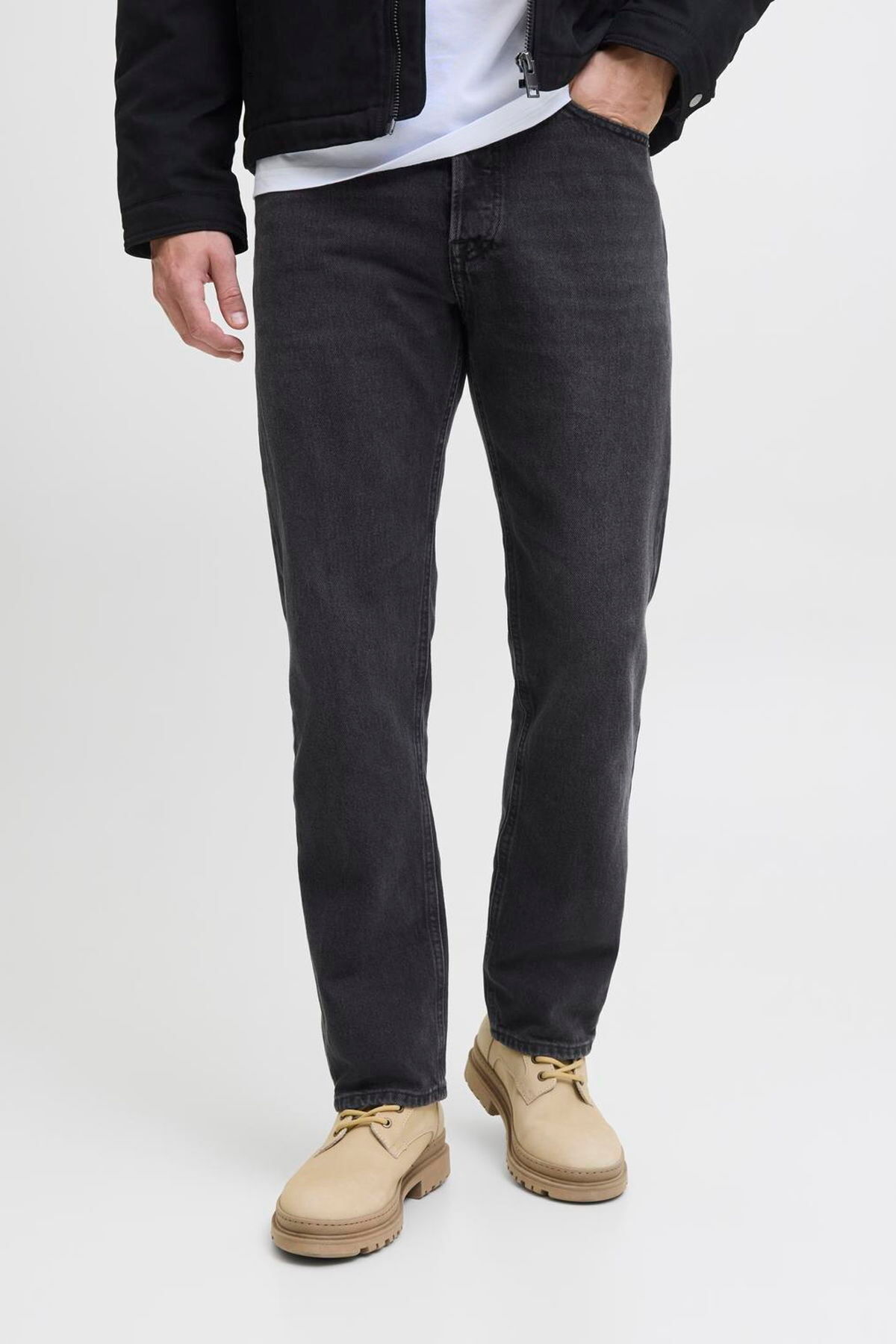 شلوار جین مردانه فاق بلند غیررسمی - کریس جک اند جونز شلوار جین Jack & Jones