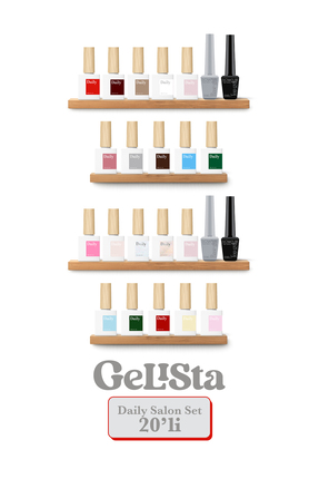 Gelista Daily Gel Salon Kit 20'li