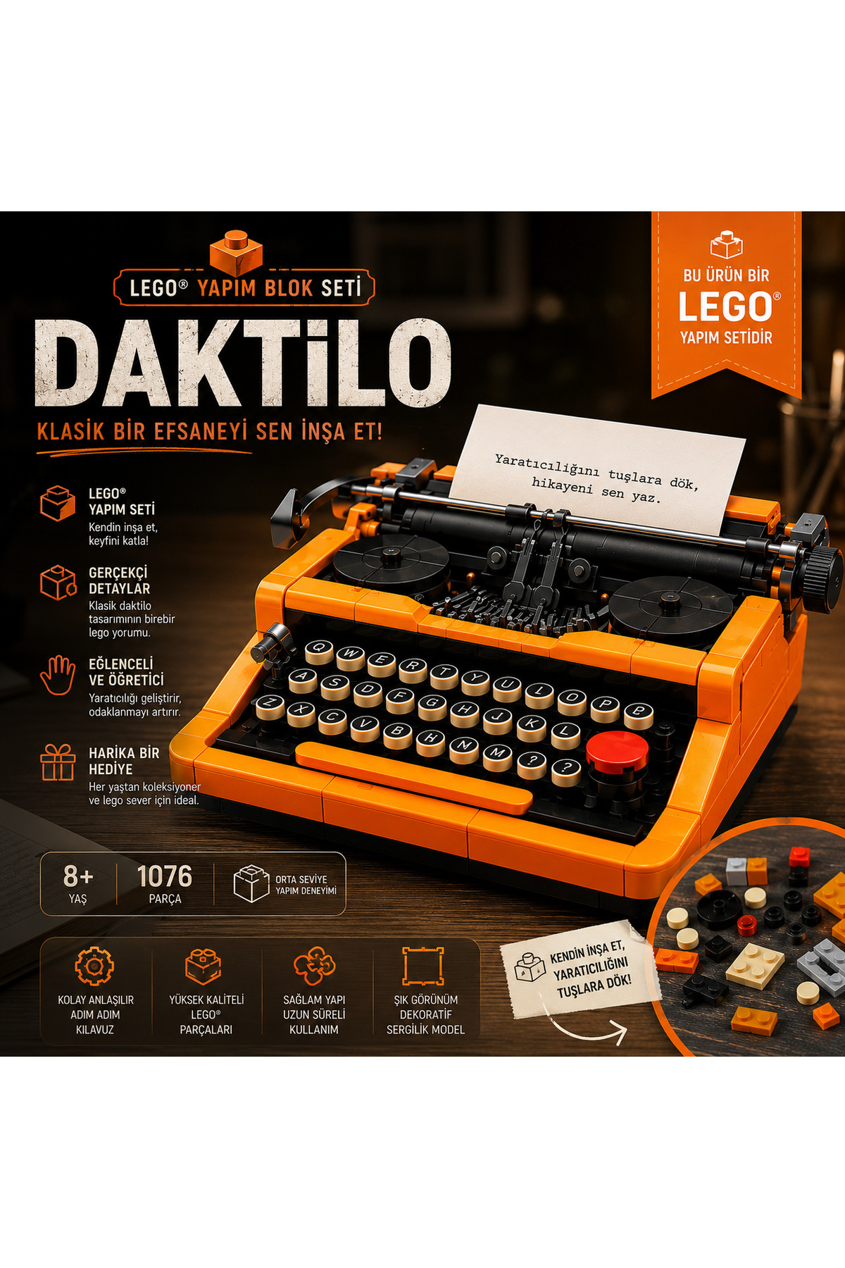JAKI Model Yapı Blok Lego Oyuncağı 254 Parça - Fiyatı