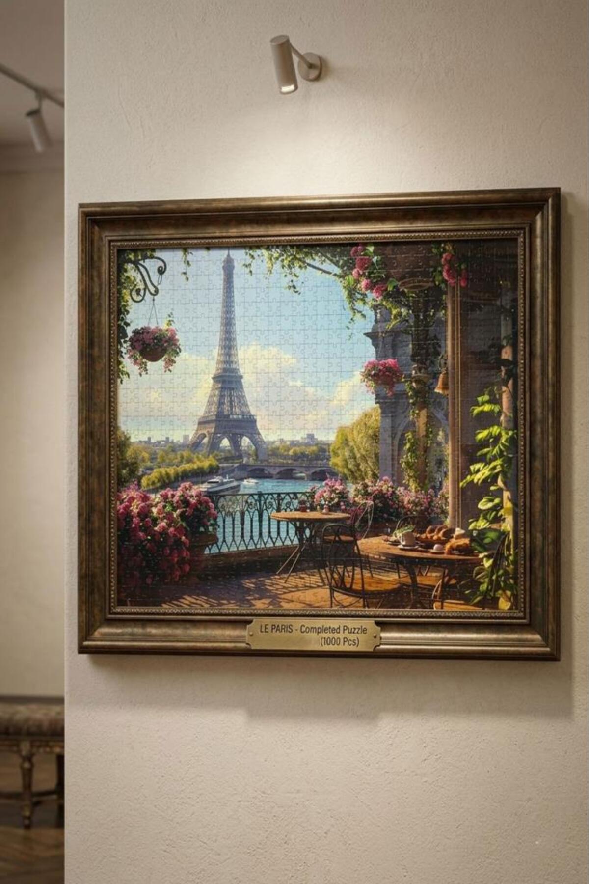 たまち Tıfıl Toys 1000 Parçalı Fransa Le Paris Manzara Tasarımlı Puzzle
