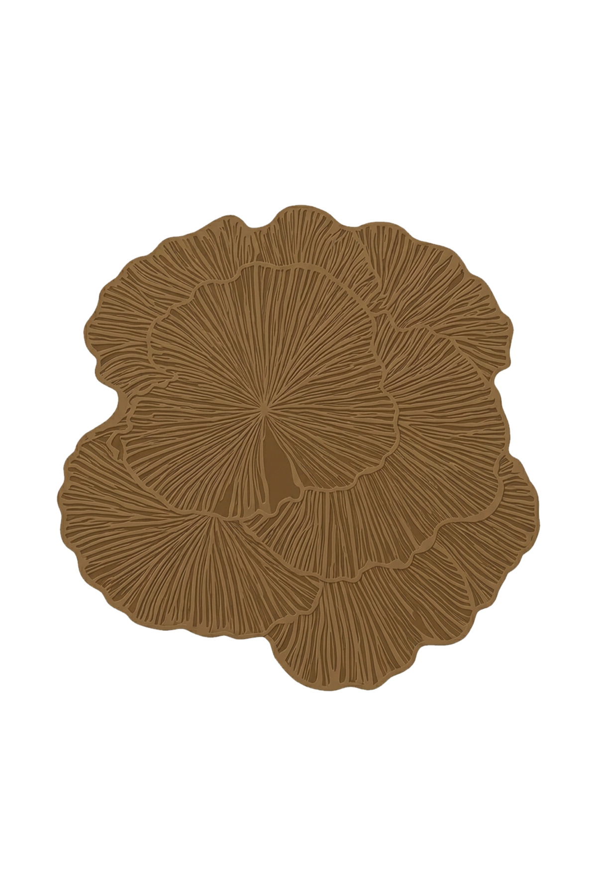 SDT Modern Minimalist Organic Form Brown Carpet Woven Base Decorative Carpet sdt1379