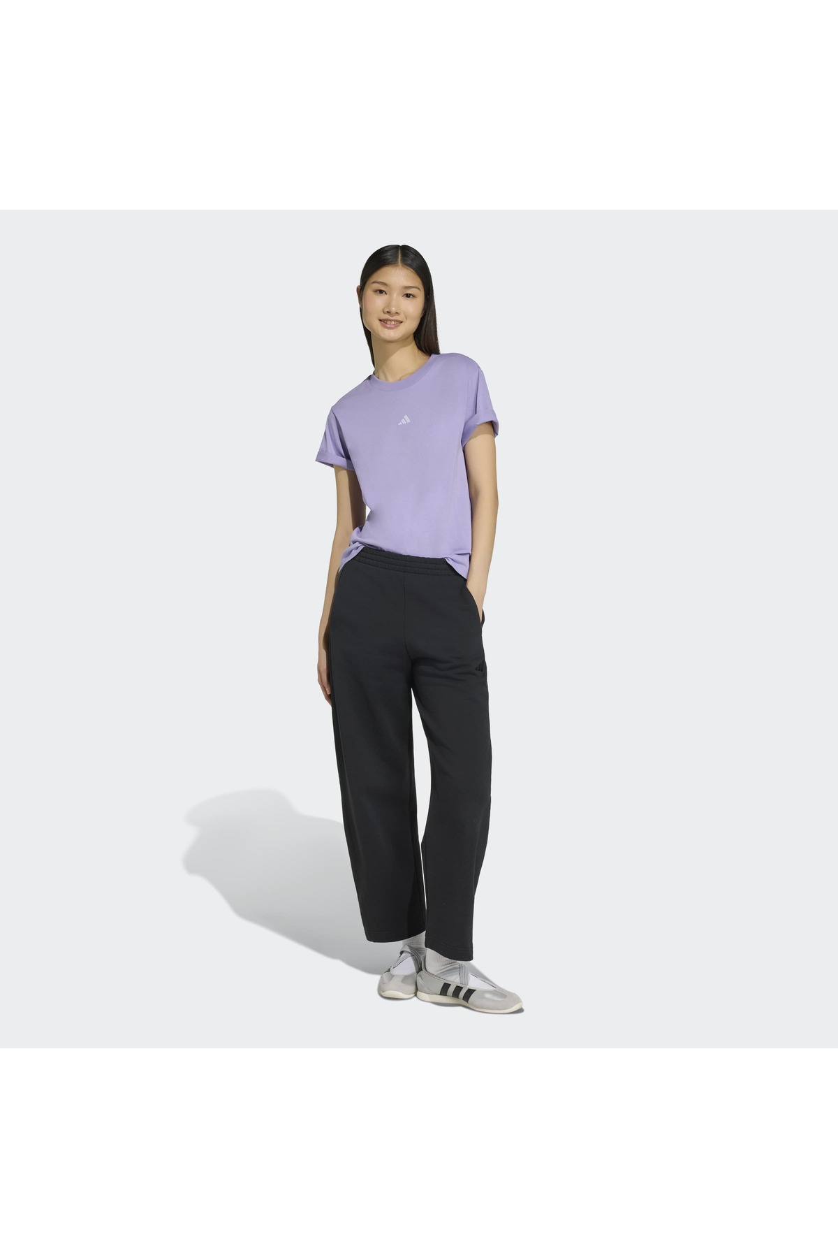adidas W Sl Sj T Kadın Spor T-shirt KF8397 görsel 3