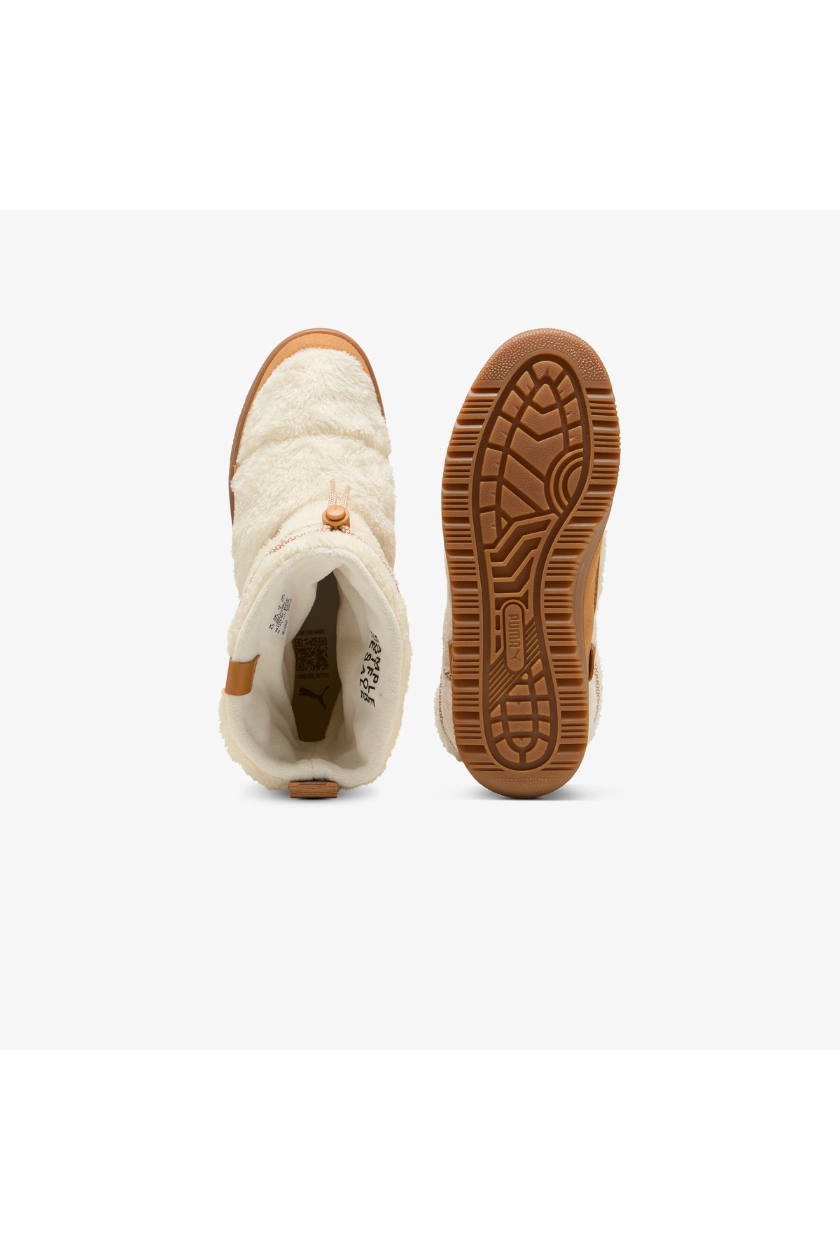 Puma Snowbae Suede Wns Kadın Kahverengi/Bej Bot görsel 4