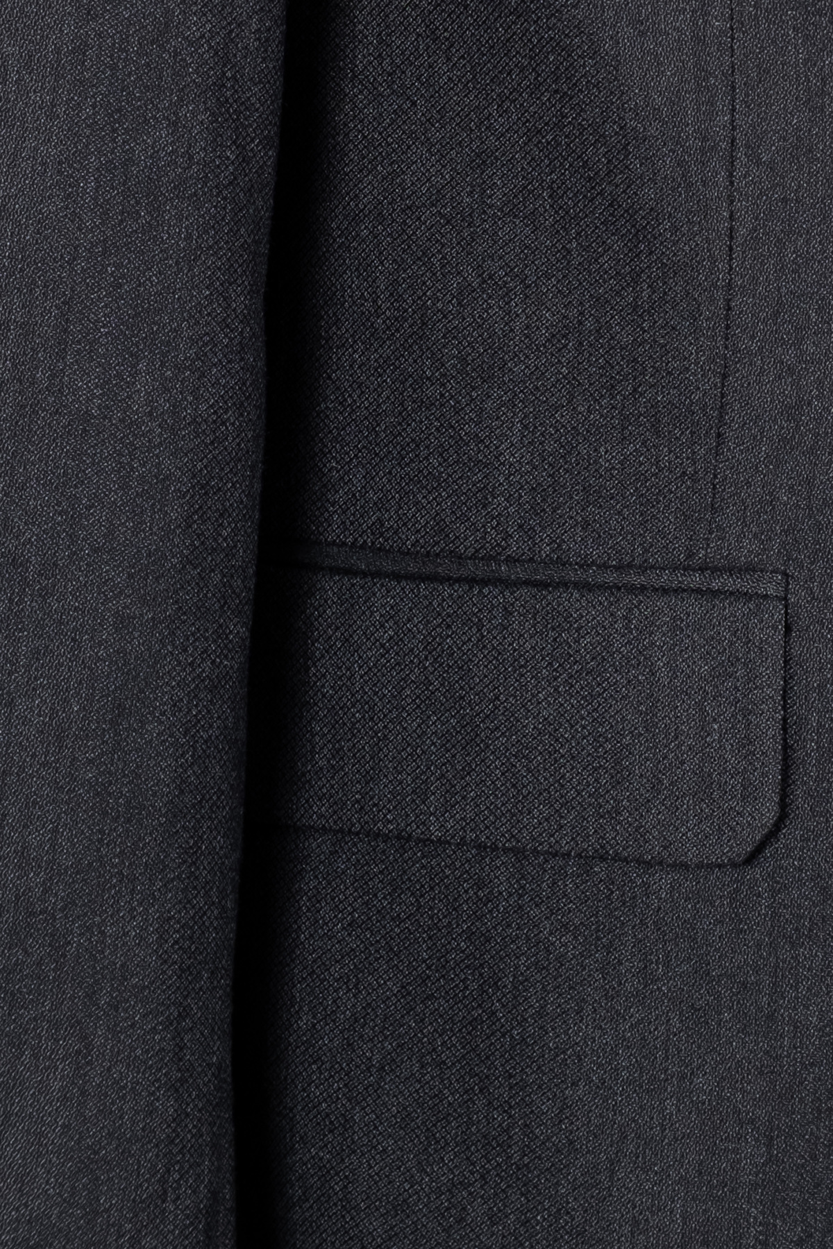 Sergio Ferraro Antrasit Dokulu Slim Fit Klasik Erkek Blazer Ceket görsel 4
