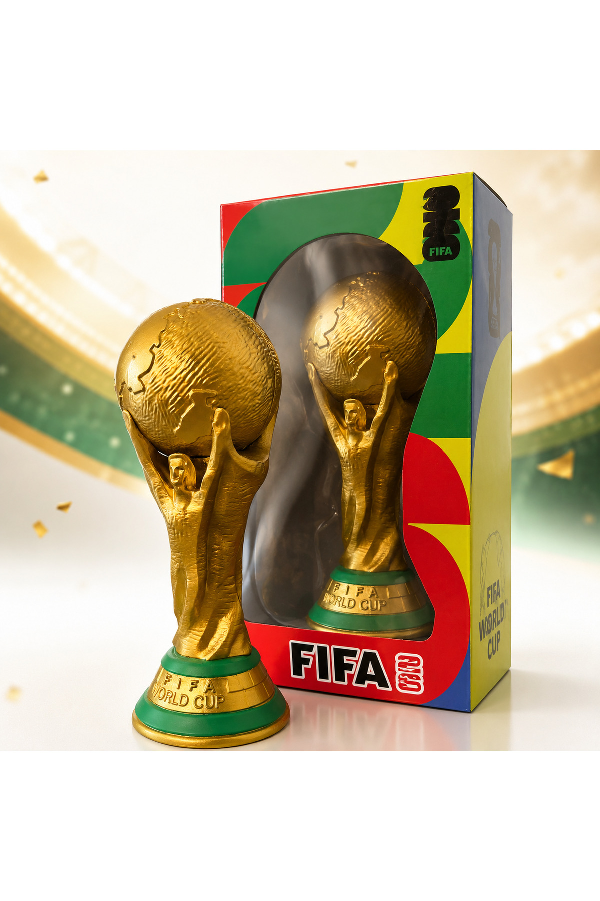 2002 FIFA World Cup クリスタルキューブ 置物 2002 FIFA World Cup