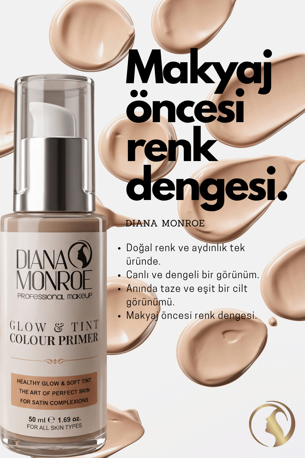 Perfect Base Makyaj Bazı Primer — بژ FC711/712/713/714 — تصویر 2 از 2