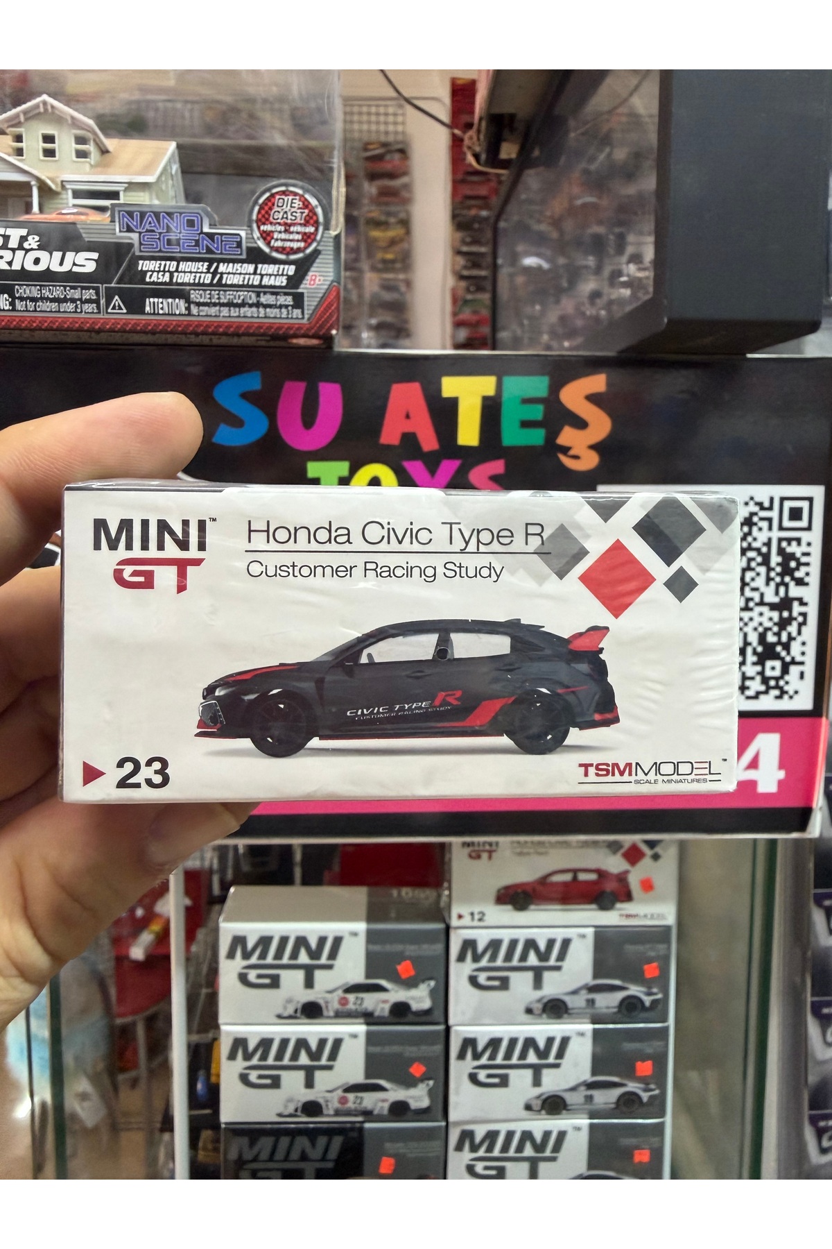 MINI GT ミニカー Civic Type R NSX pagani mini gt #23 Honda Civic Type-R Customer Racing Study - Fiyatı