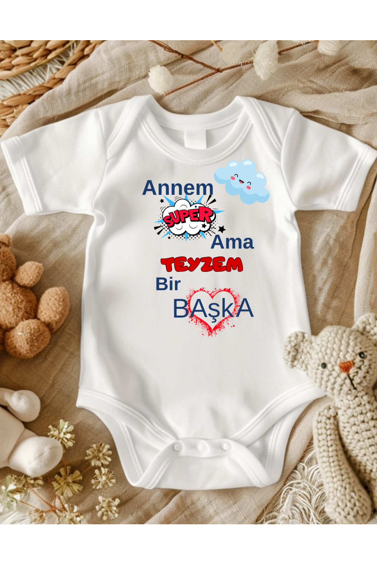 My Aunt Another Written Baby Bodysuit