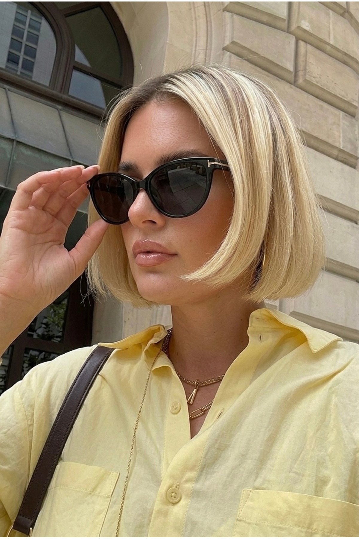 Chunky Frame Sırıus Cat Eye Siyah Uv400 Filtreli Ultra Hafif Kadın Güneş Gözlüğü görsel 2