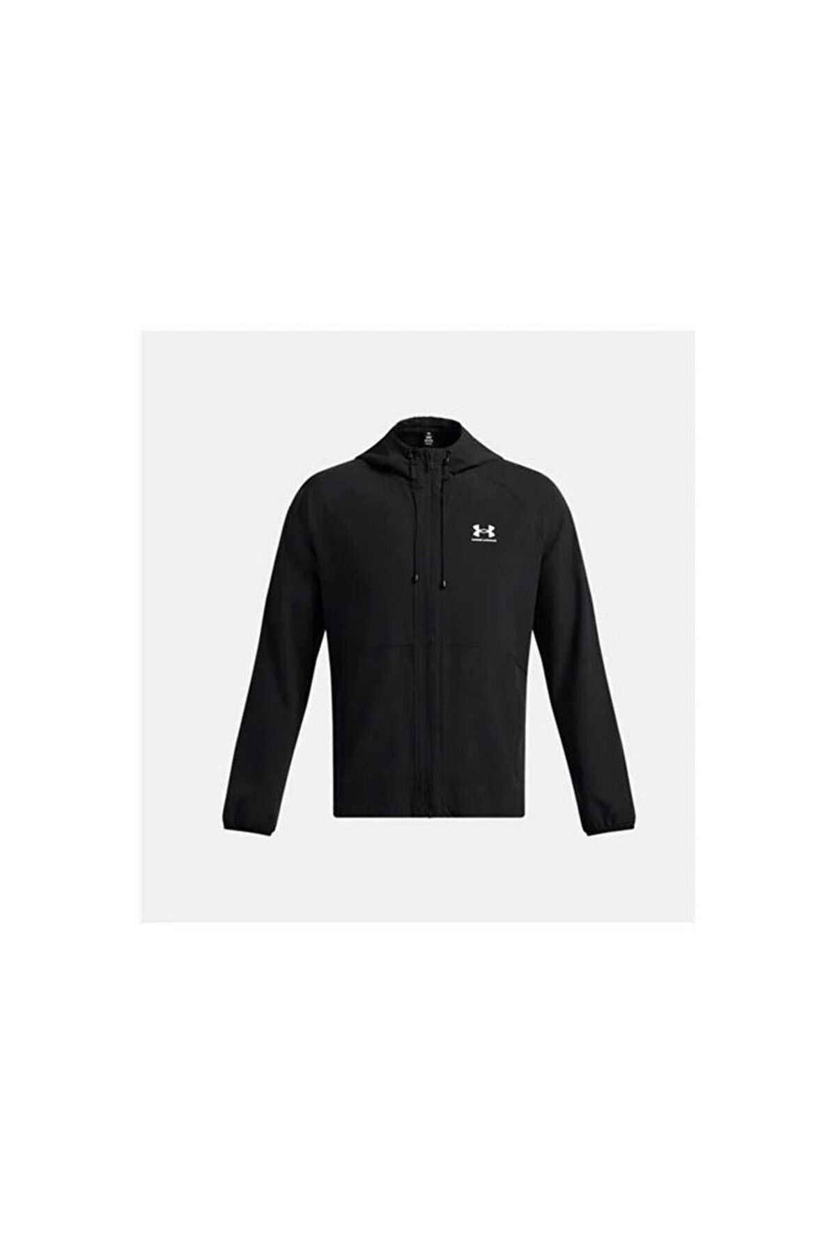 Under Armour Stretch Woven Erkek Siyah Rüzgarlık görsel 2