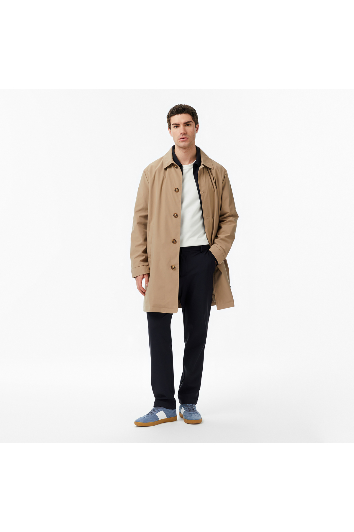 Nautica Erkek Bej Regular Fit Su İtici Ceket görsel 3
