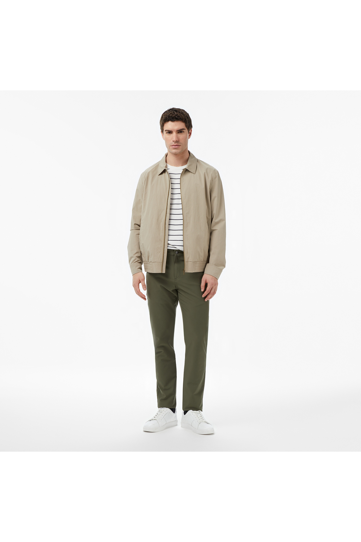 Nautica Erkek Bej Regular Fit Ceket görsel 3