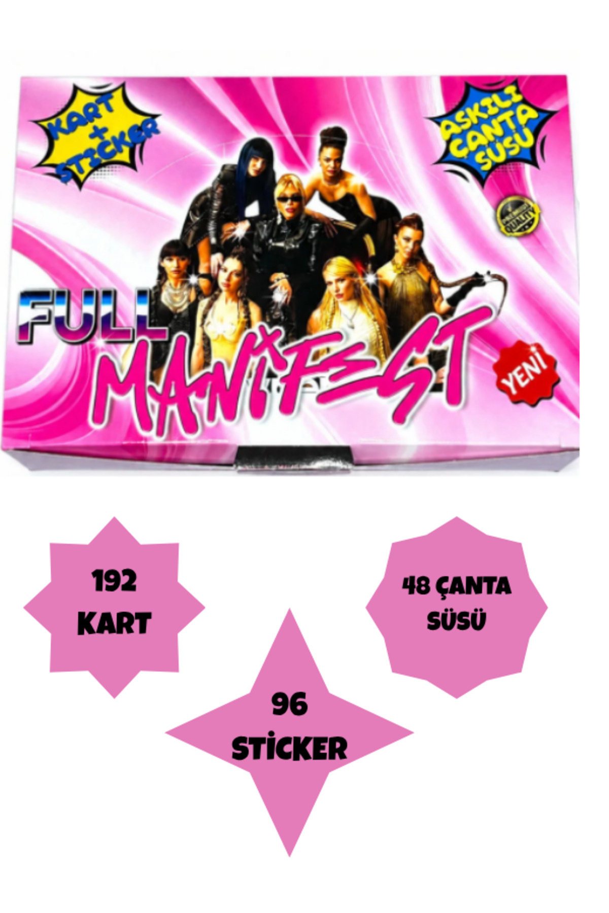 BalonKasaba Manifest Blackpink Army -Mega Kutu 48 Mini Kutu 192