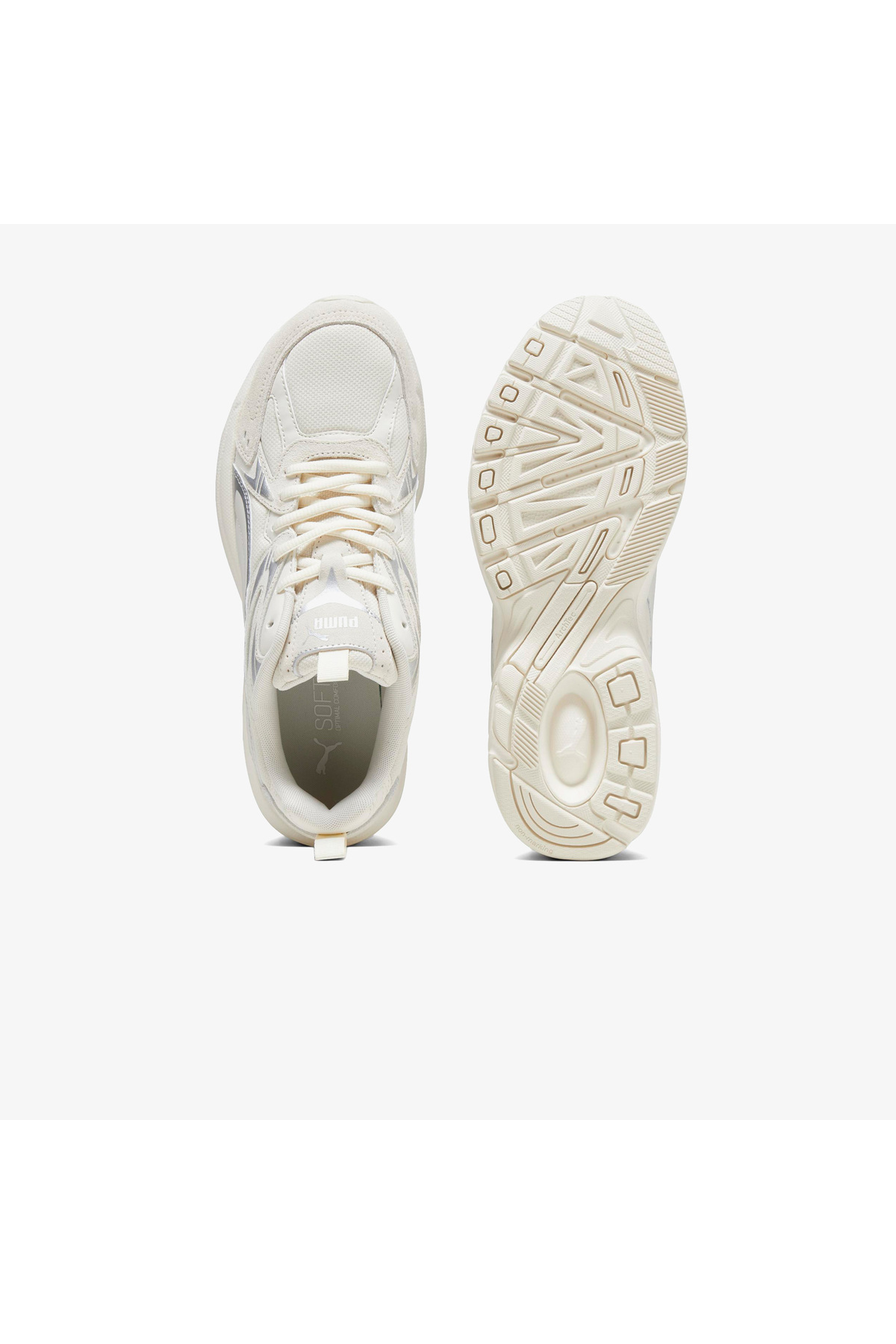 Puma Milenio Tech Suede Unisex Beyaz Günlük Spor Ayakkabı görsel 7