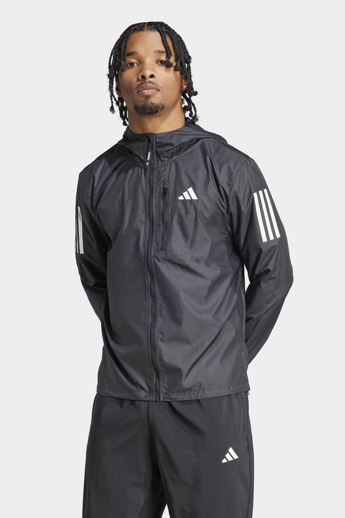 adidas Otr B Jkt Siyah Erkek Yağmurluk&Rüzgarlık In1483