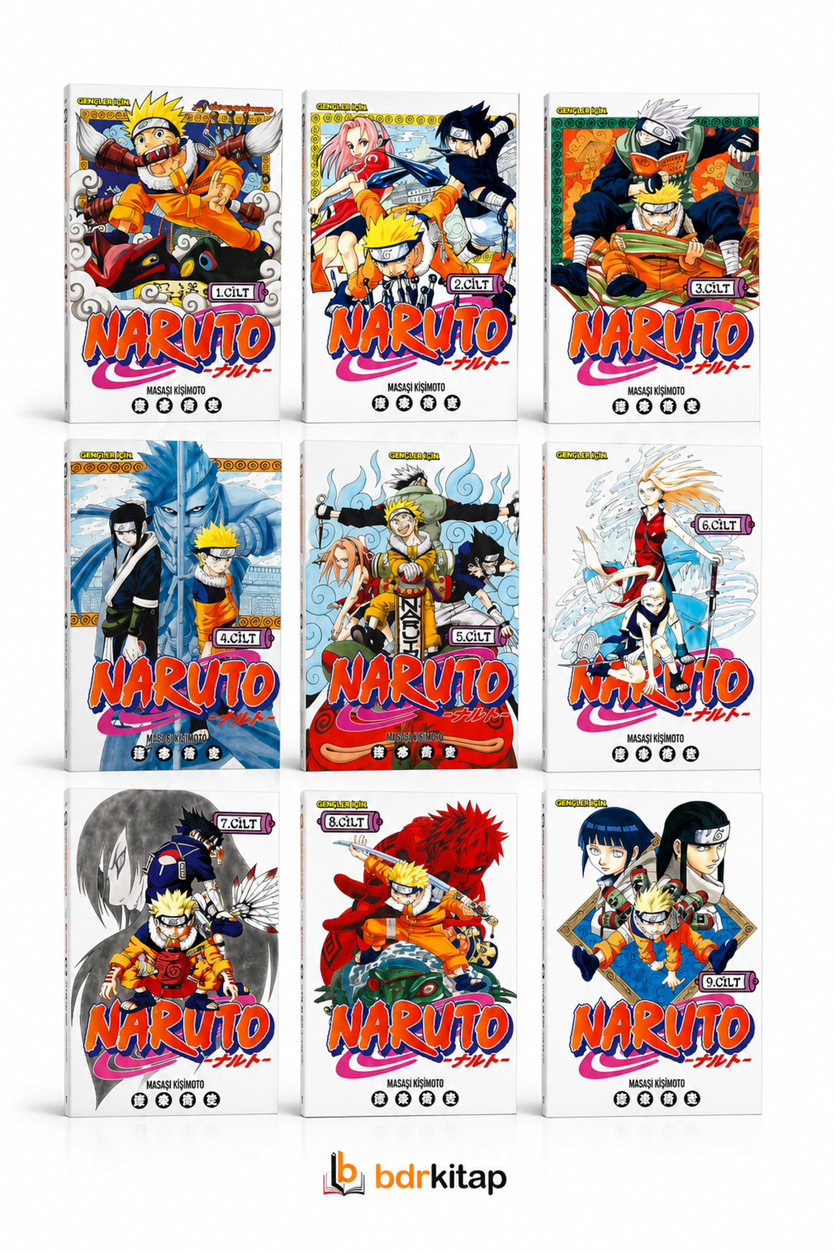 Gerekli Şeyler Yayıncılık Naruto 1 - 2 - 3 - 4 - 5 - 6 - 7 - 8 - 9