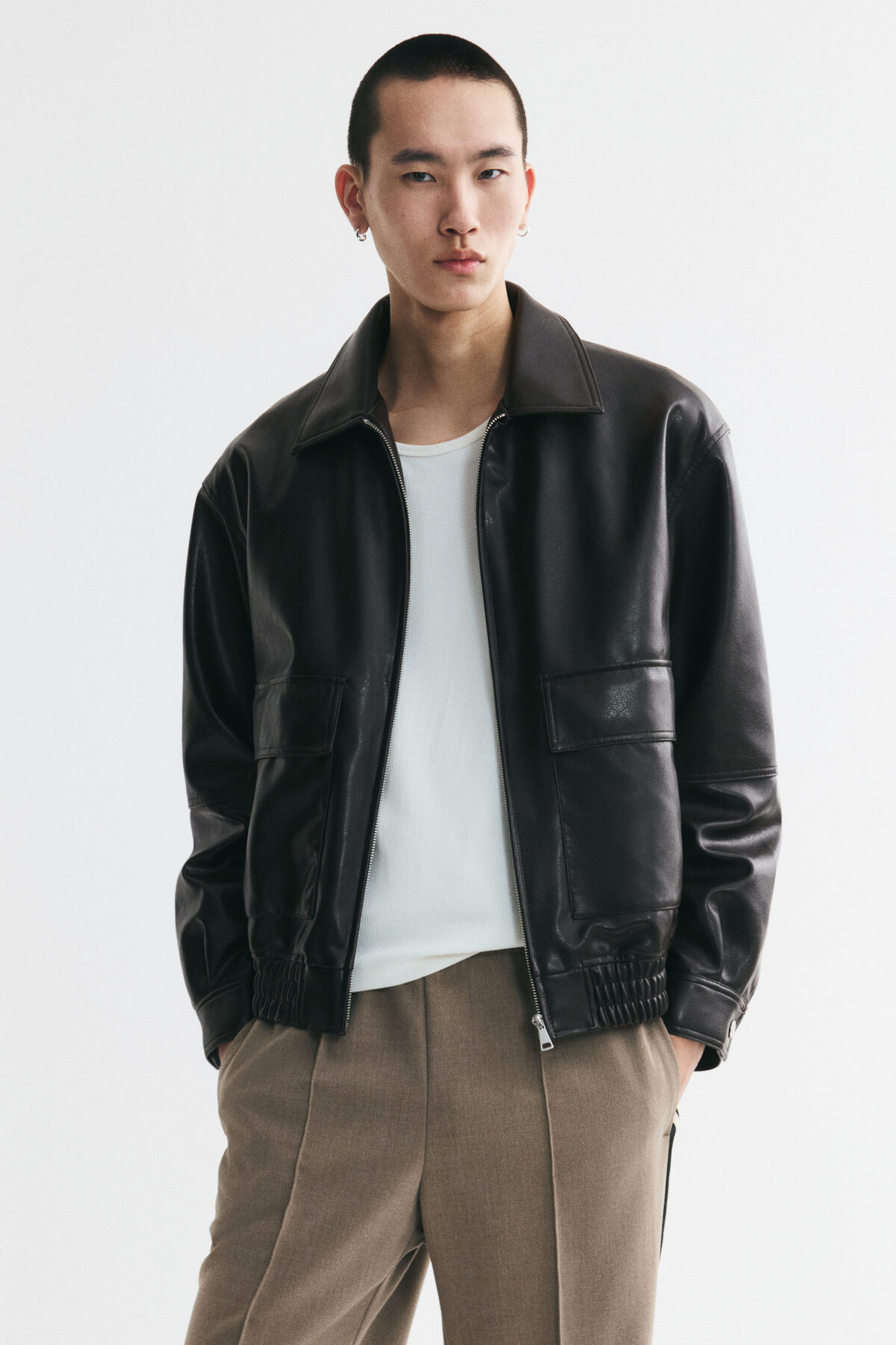 ژاکت بلوز روکش‌دار اچ اند ام کت H&M