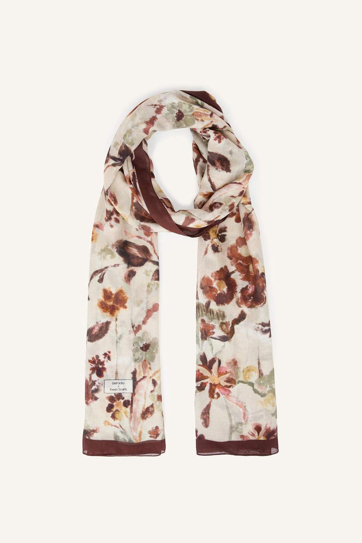 DeFacto Fresh Scarfs X Autumn Garden Viskon Şal I1747AX26SM görsel 8