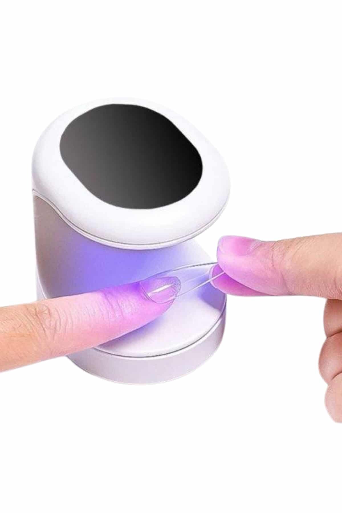Mini Taşınabilir Kalıcı Oje Jel Tırnak Kurutucu Fototerapi Makinesi — TYC3D4991F656B799564FF500 — تصویر 2 از 5